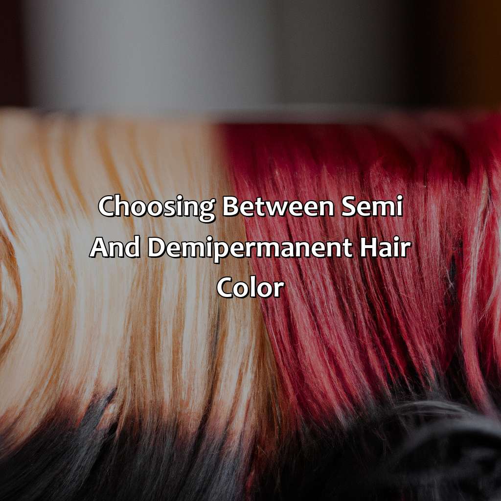 Choosing Between Semi And Demi-Permanent Hair Color  - What Is The Difference Between Semi And Demi-Permanent Hair Color, 