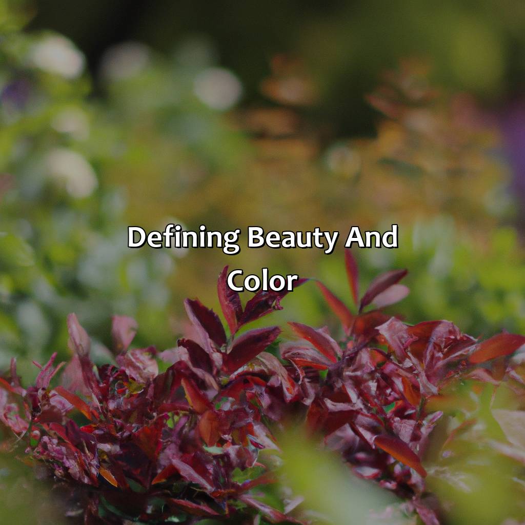 Defining Beauty And Color  - What Is The Most Beautiful Color In The World, 