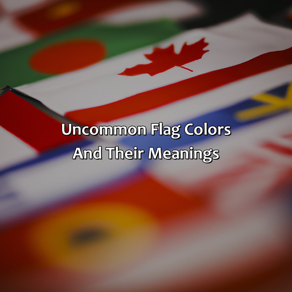 Uncommon Flag Colors And Their Meanings  - What Is The Most Common Color Used In National Flags?, 