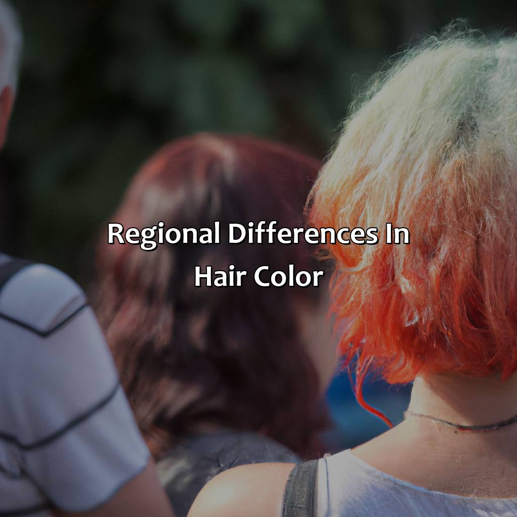 Regional Differences In Hair Color  - What Is The Most Common Hair Color, 
