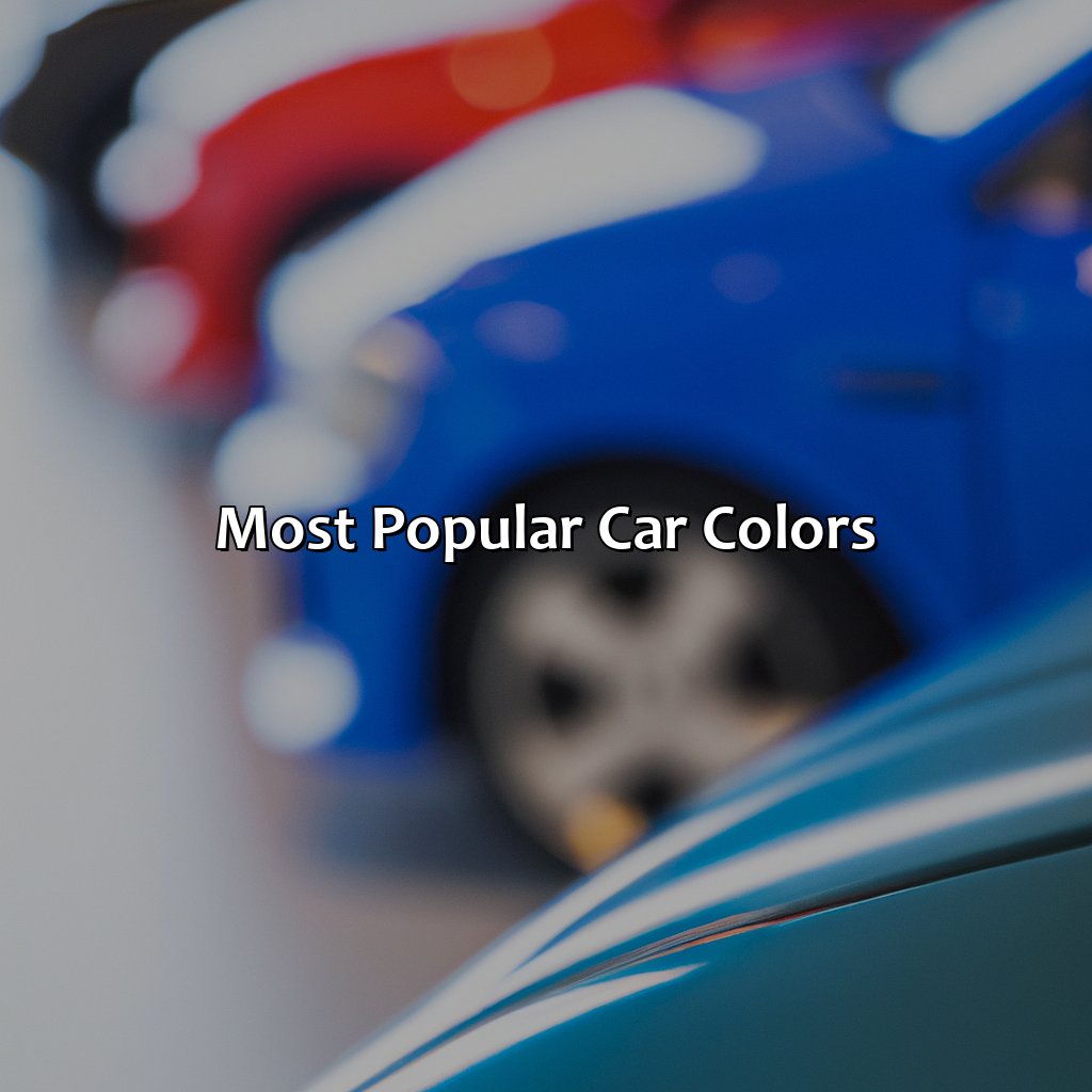Most Popular Car Colors  - What Is The Most Popular Car Color, 