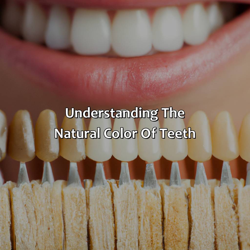 Understanding The Natural Color Of Teeth  - What Is The Natural Color Of Teeth, 