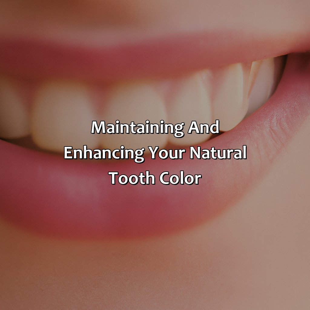 Maintaining And Enhancing Your Natural Tooth Color  - What Is The Natural Color Of Teeth, 