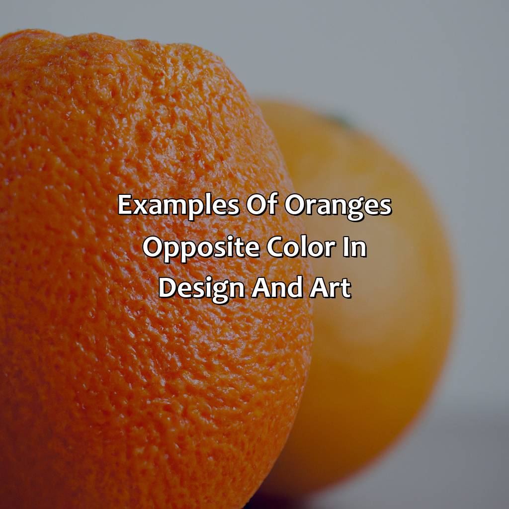 Examples Of Orange