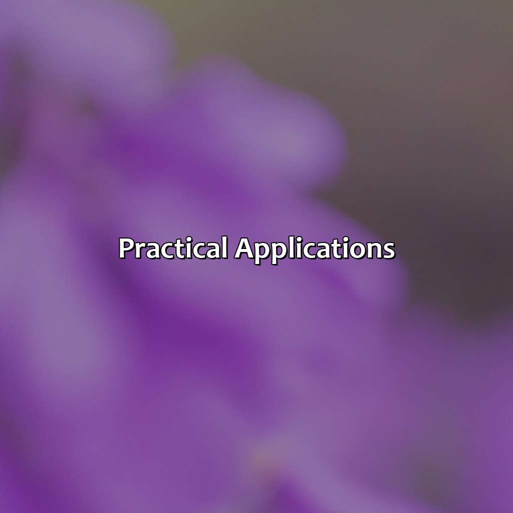 Practical Applications  - What Is The Opposite Color Of Purple, 