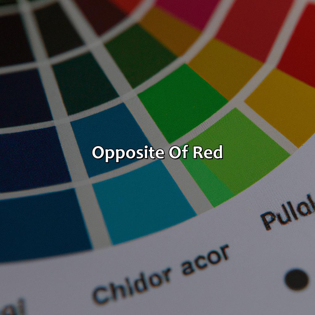 Opposite Of Red  - What Is The Opposite Color Of Red, 