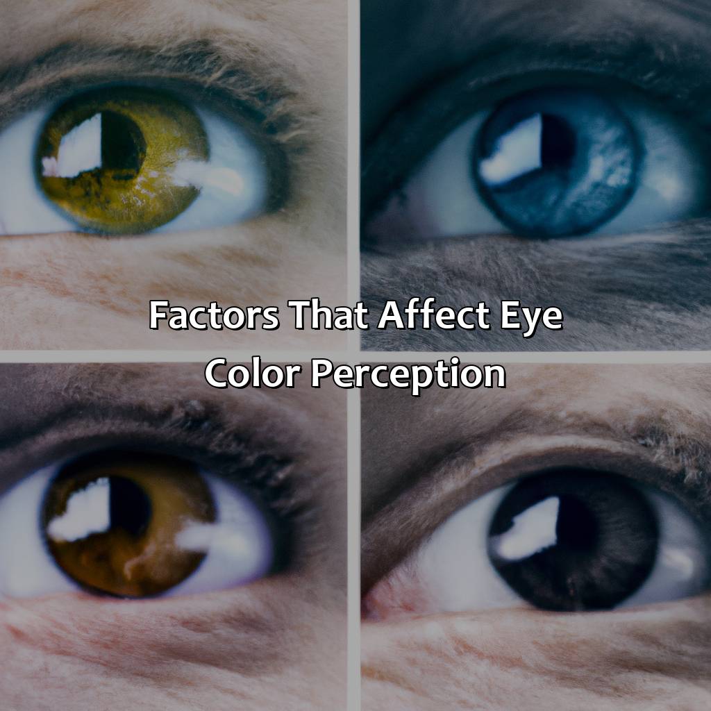 Factors That Affect Eye Color Perception - What Is The Prettiest Eye Color?, 