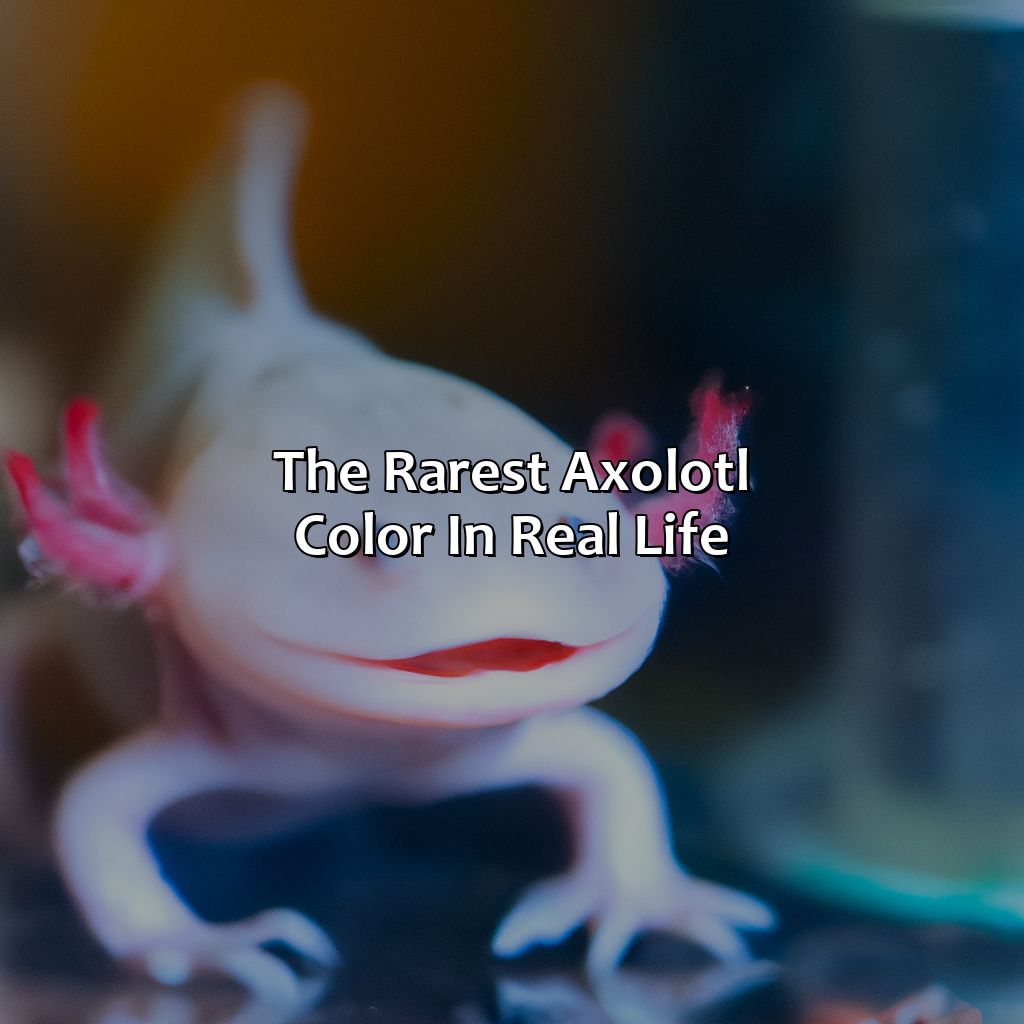 The Rarest Axolotl Color In Real Life  - What Is The Rarest Axolotl Color In Real Life, 