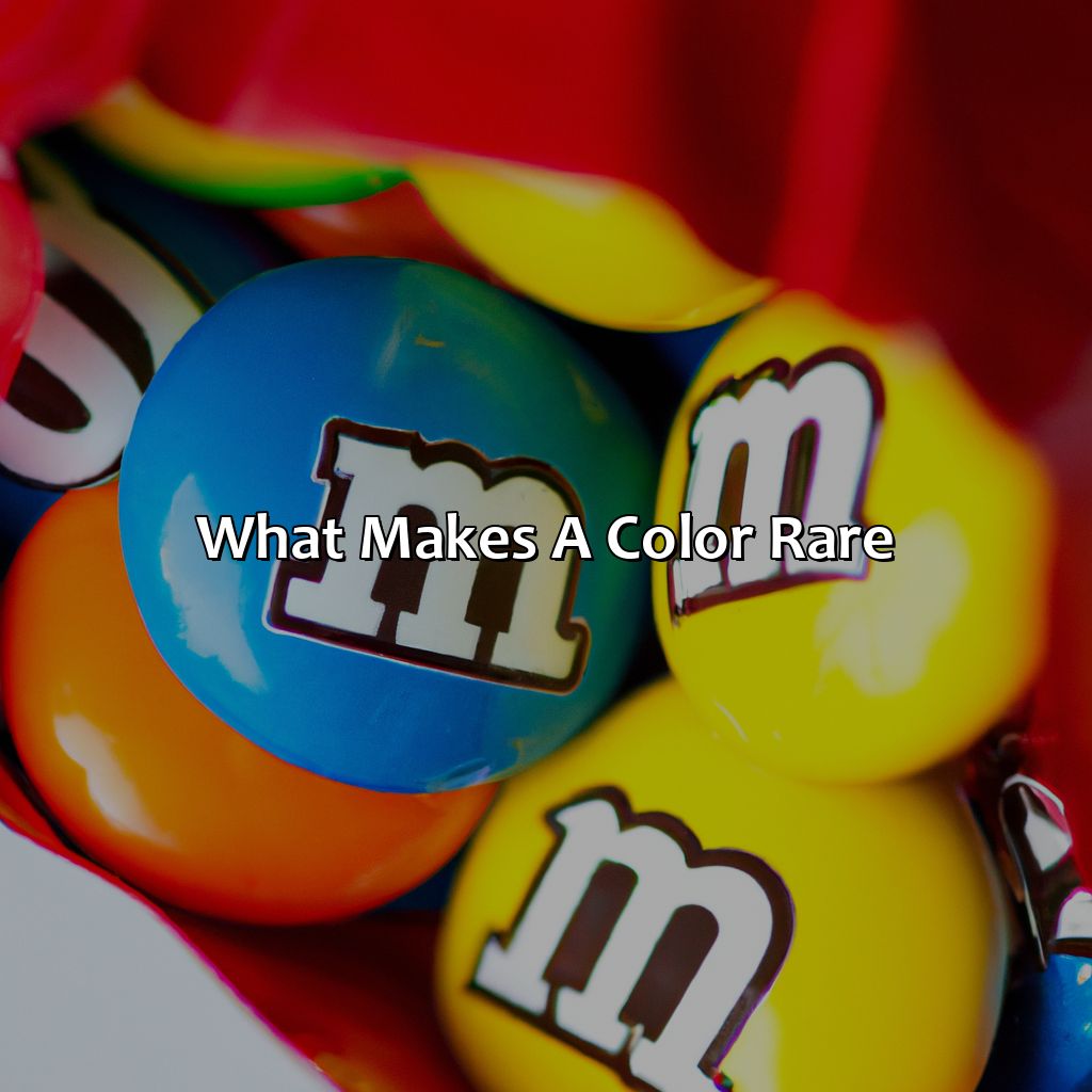 What Makes A Color Rare?  - What Is The Rarest M&M Color?, 