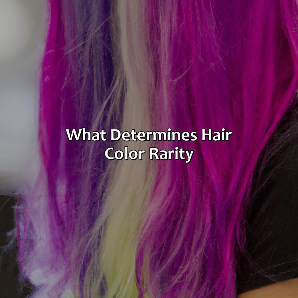 What Determines Hair Color Rarity  - What Is The Rarest Natural Hair Color, 