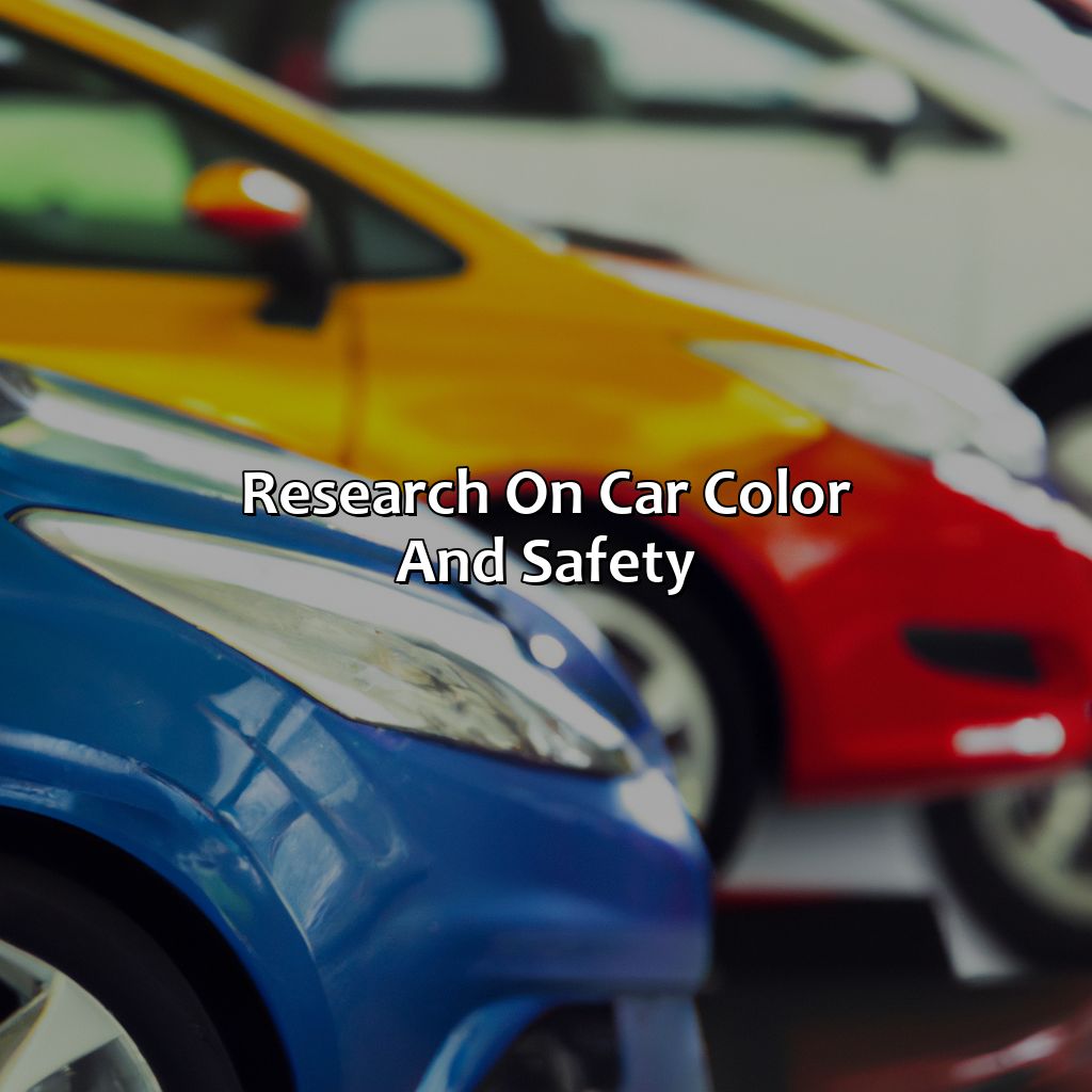 Research On Car Color And Safety  - What Is The Safest Car Color, 