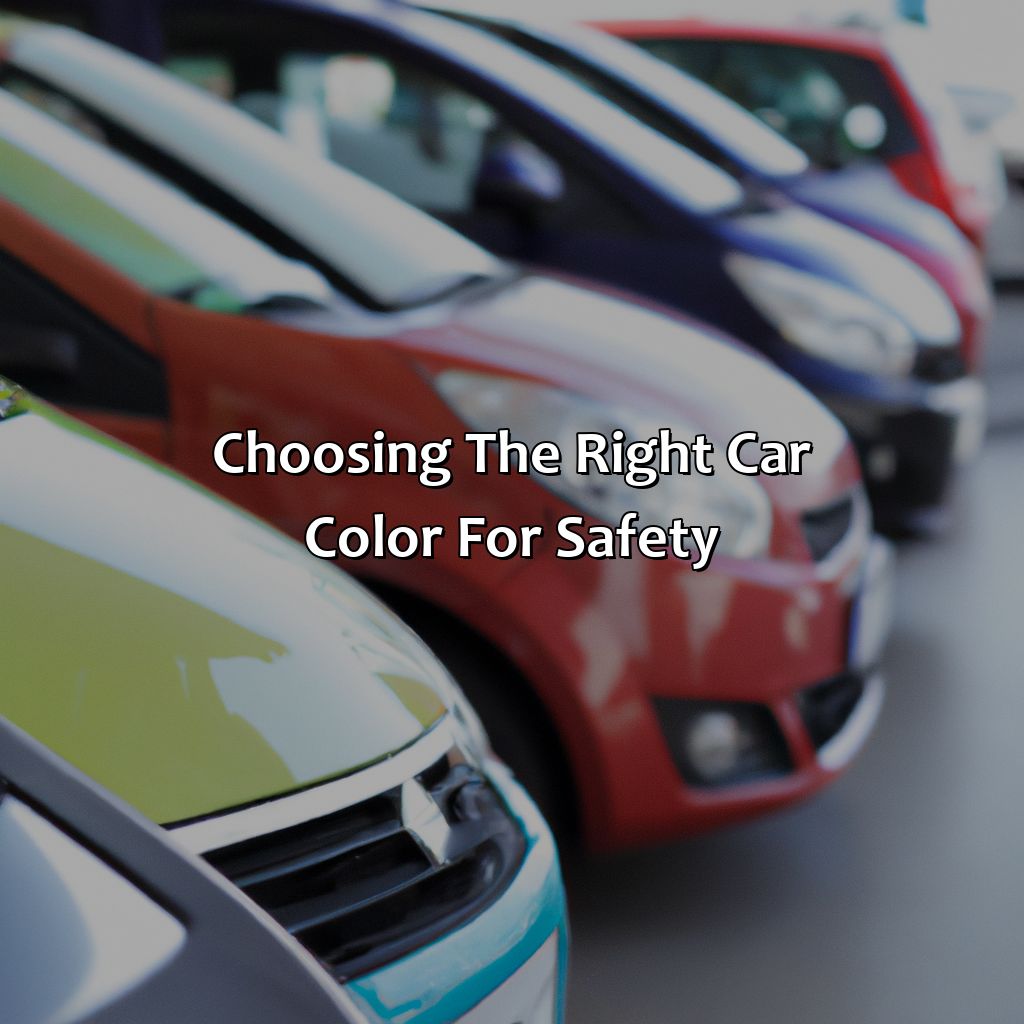 Choosing The Right Car Color For Safety  - What Is The Safest Car Color, 
