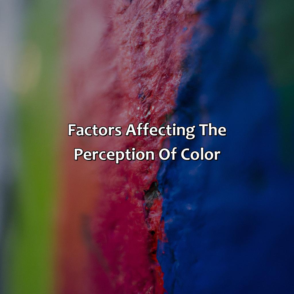 Factors Affecting The Perception Of Color  - What Is The Ugliest Color, 
