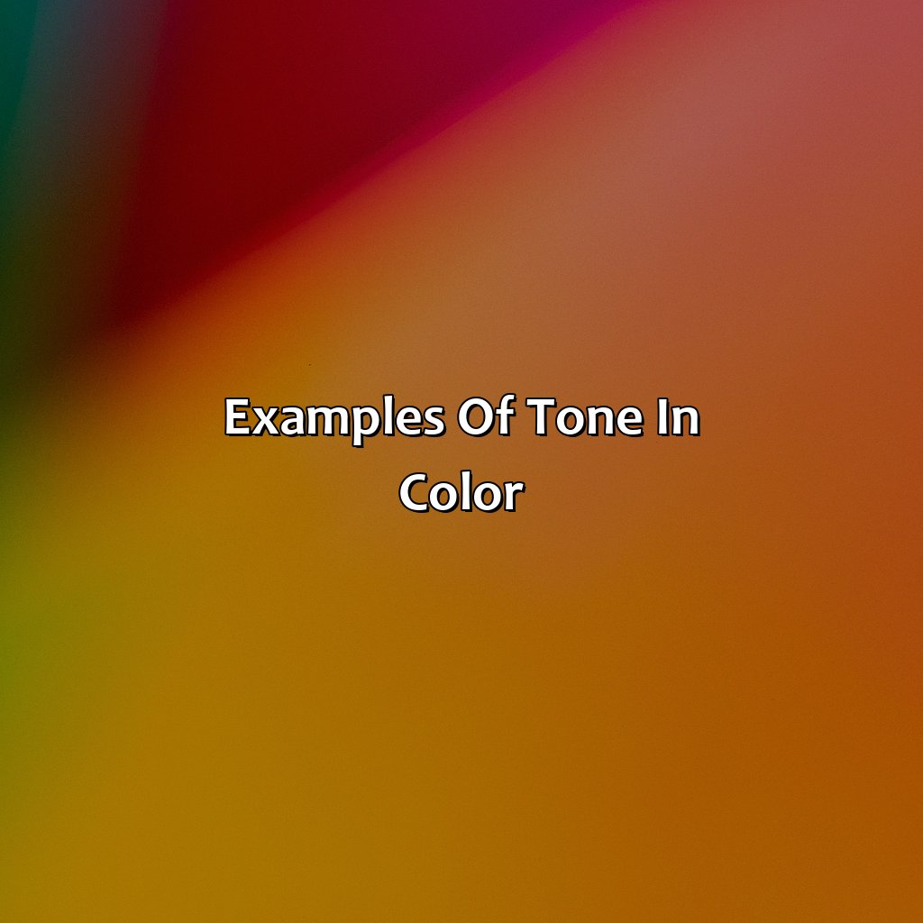 Examples Of Tone In Color  - What Is Tone In Color, 