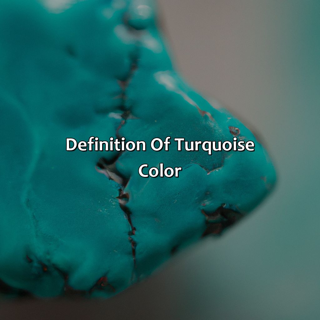 Definition Of Turquoise Color  - What Is Turquoise Color, 