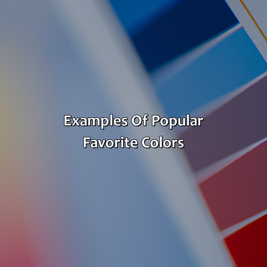 Examples Of Popular Favorite Colors  - What Is V Favorite Color, 