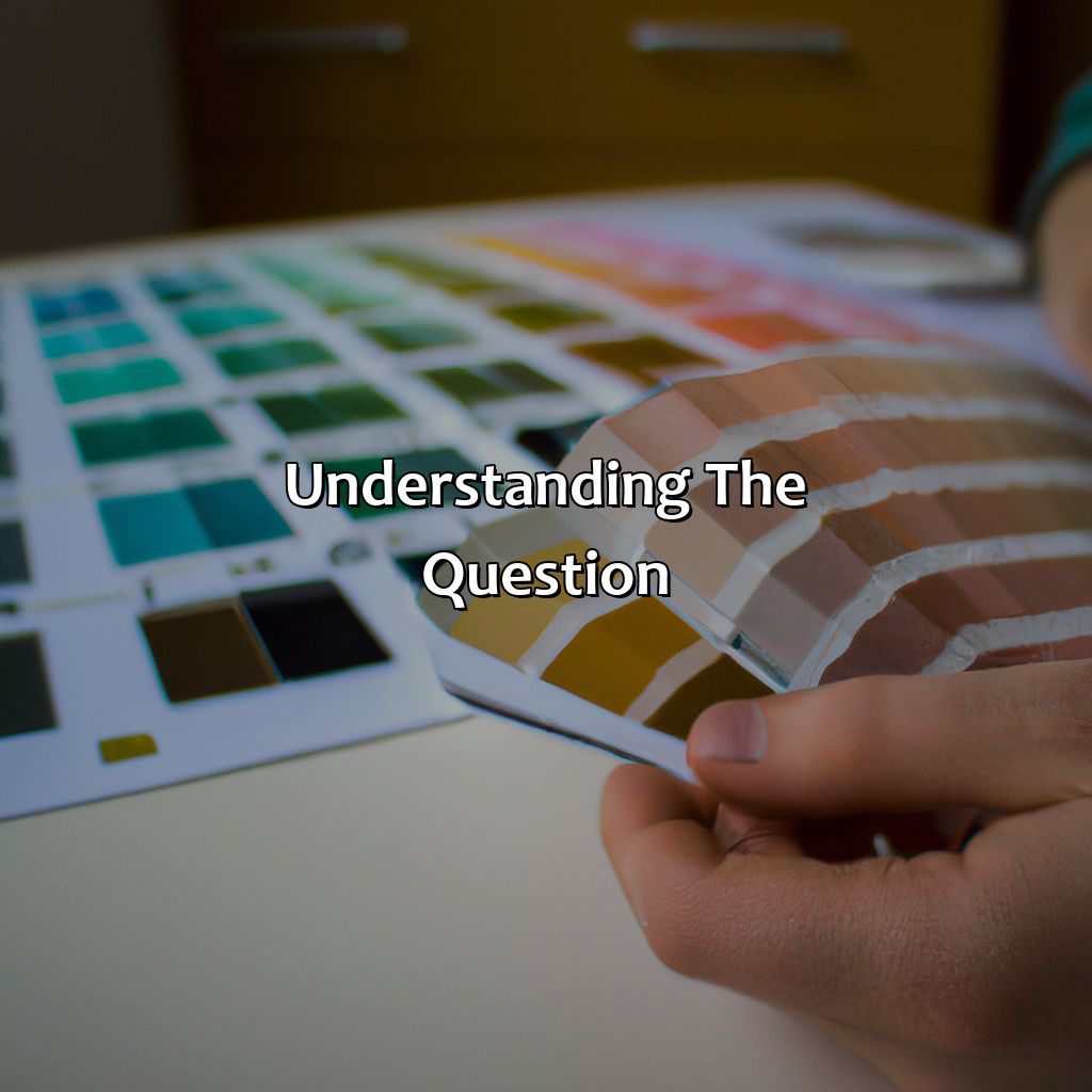 Understanding The Question  - What Is V Favorite Color, 