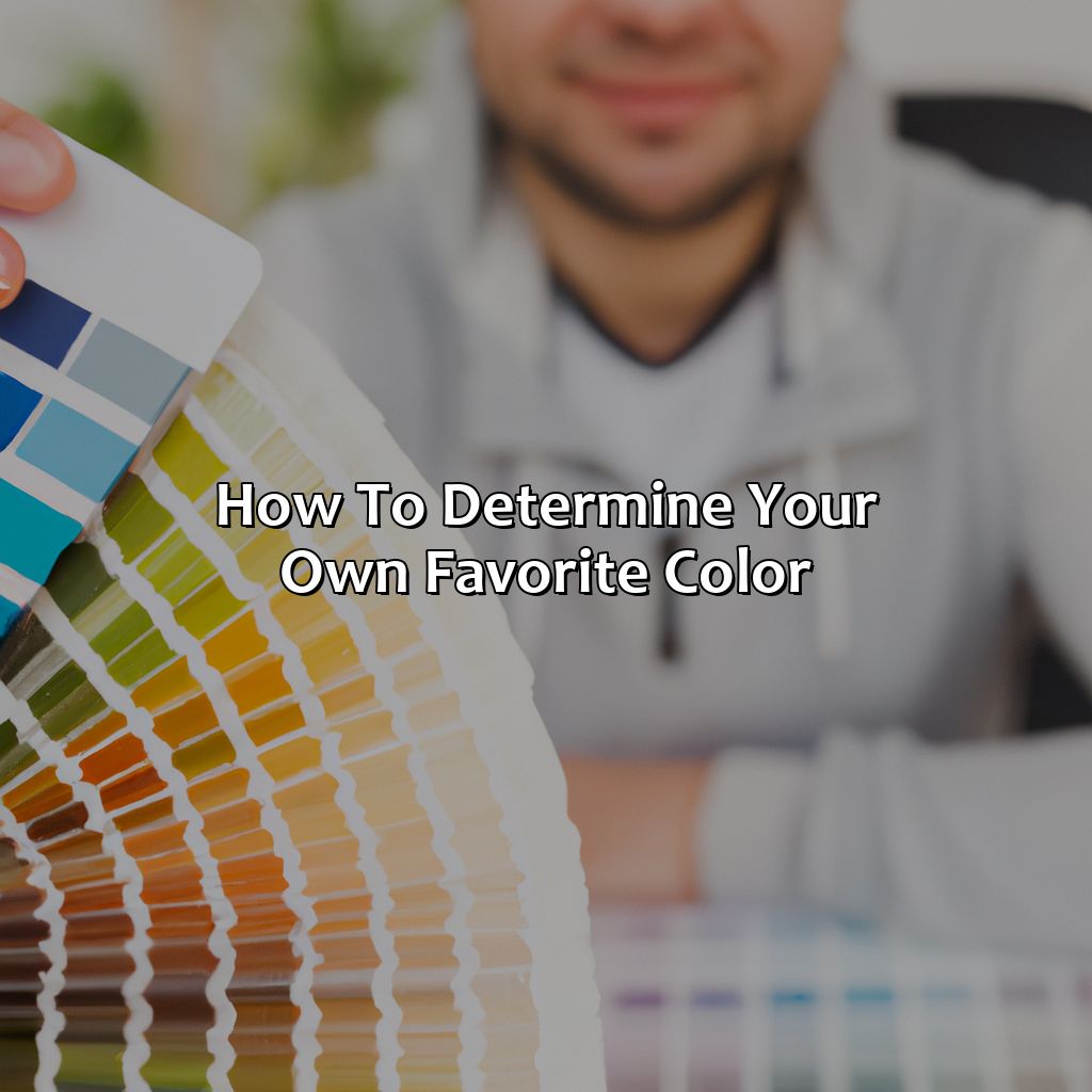 How To Determine Your Own Favorite Color  - What Is V Favorite Color, 