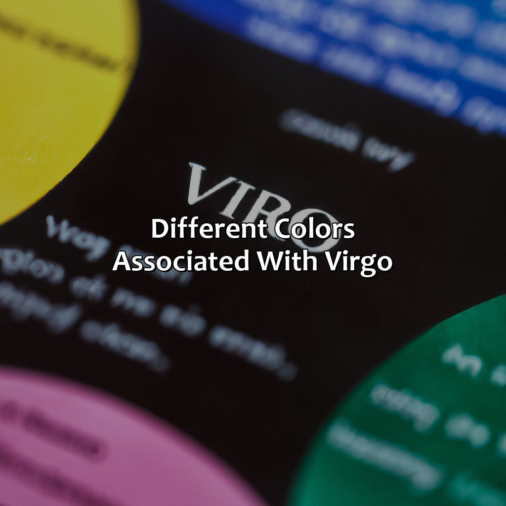 Different Colors Associated With Virgo  - What Is Virgo Spirit Color, 