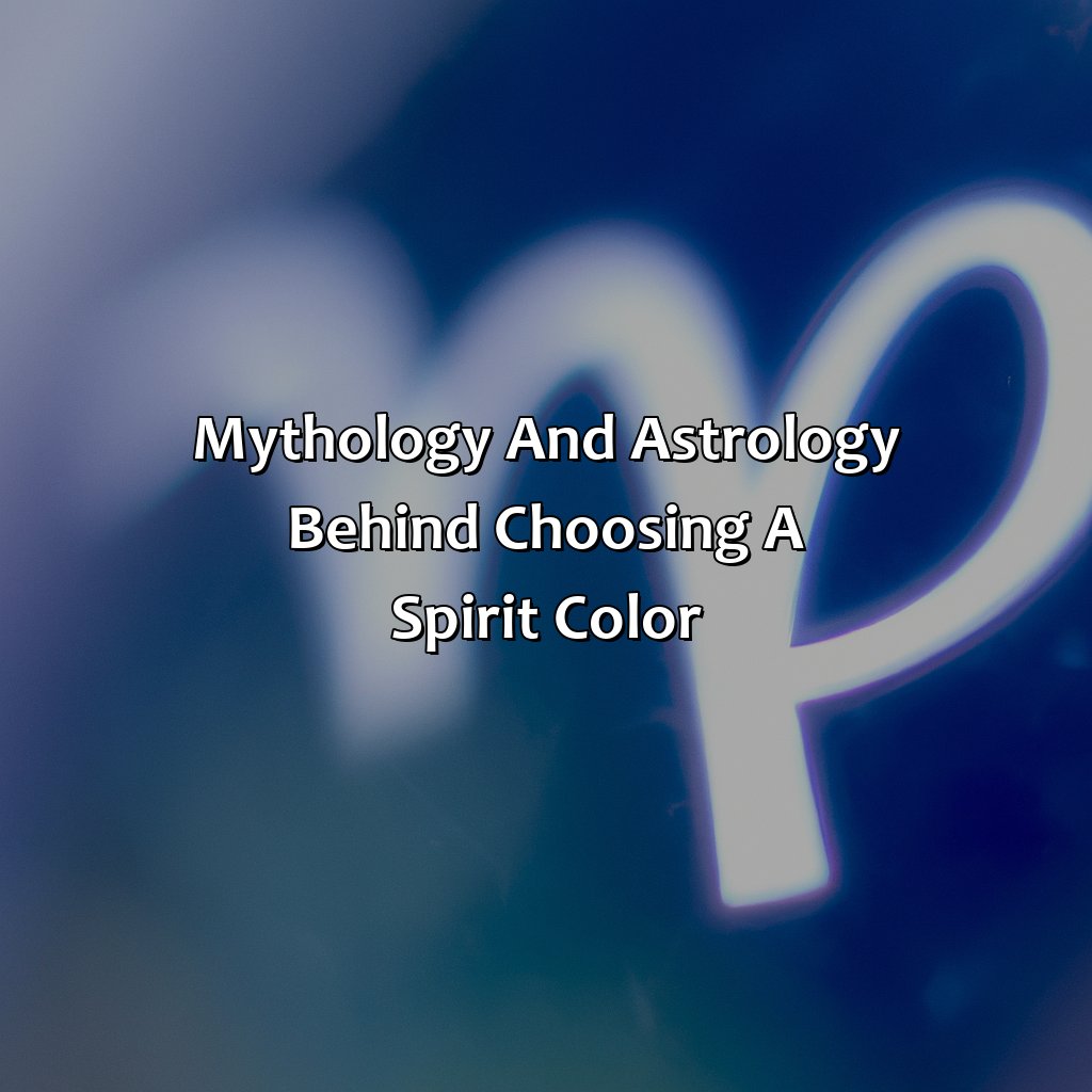 Mythology And Astrology Behind Choosing A Spirit Color  - What Is Virgo Spirit Color, 