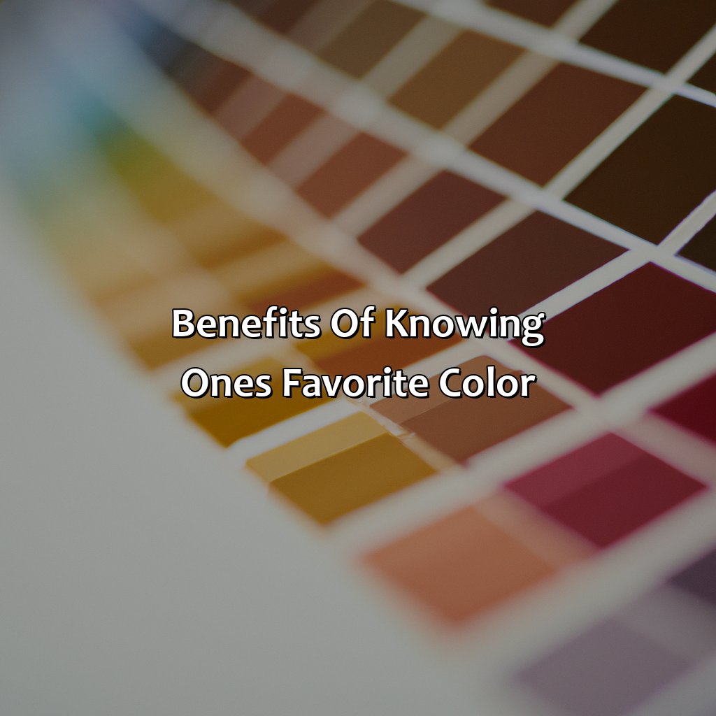 Benefits Of Knowing One