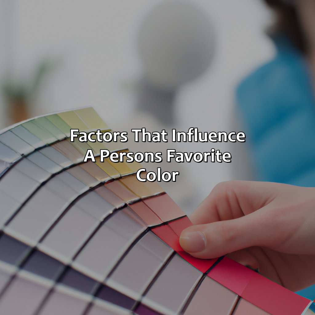 Factors That Influence A Person