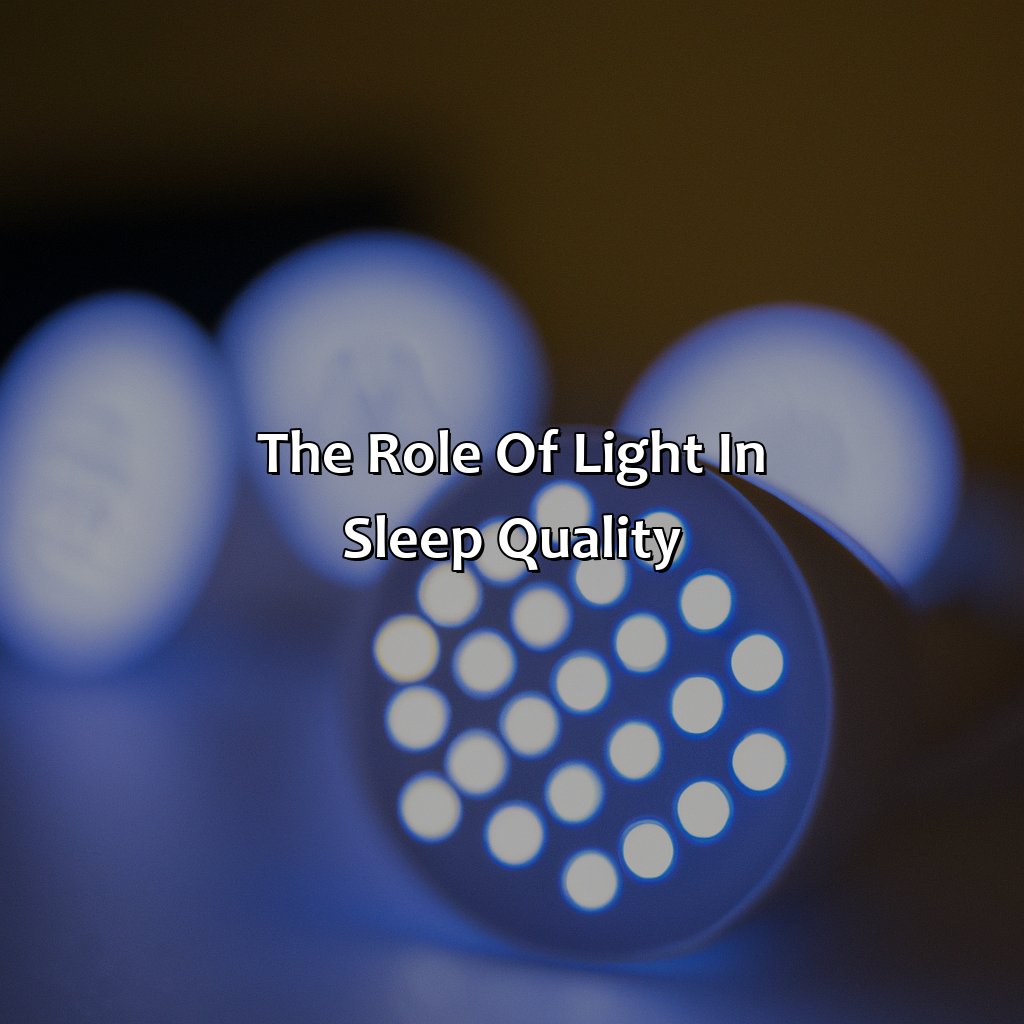 The Role Of Light In Sleep Quality  - What Led Light Color Is Best For Sleeping, 