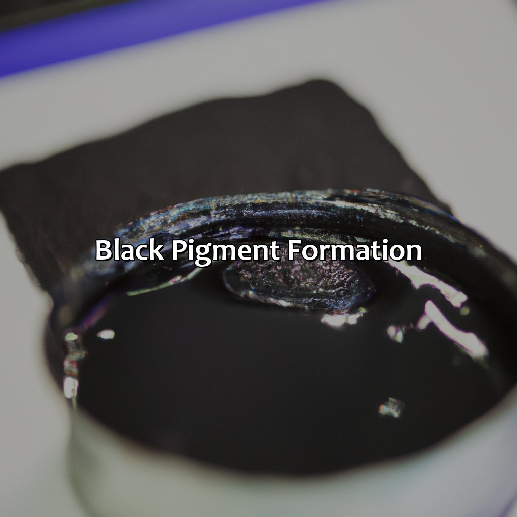 Black Pigment Formation  - What Makes Black Color, 