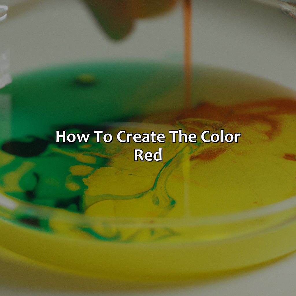 How To Create The Color Red  - What Makes The Color Red, 