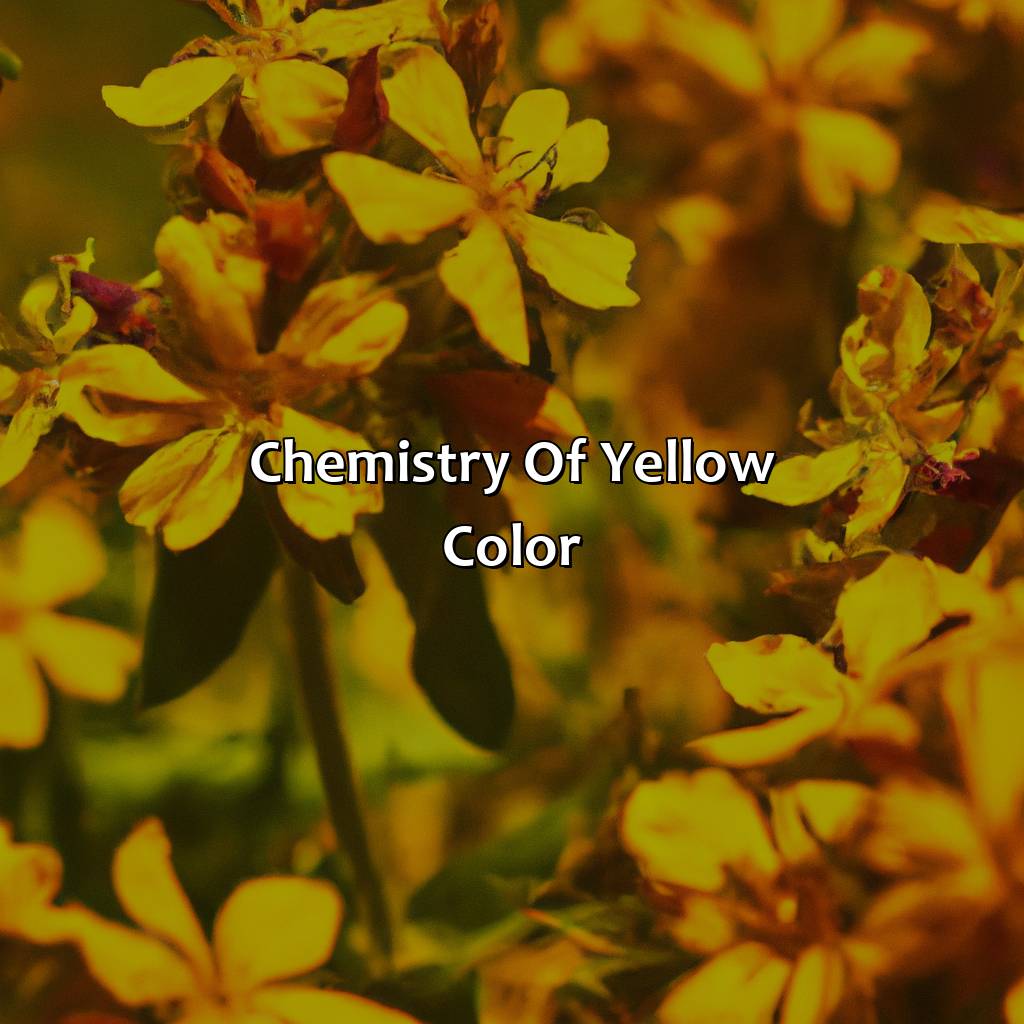 Chemistry Of Yellow Color  - What Makes Yellow Color, 
