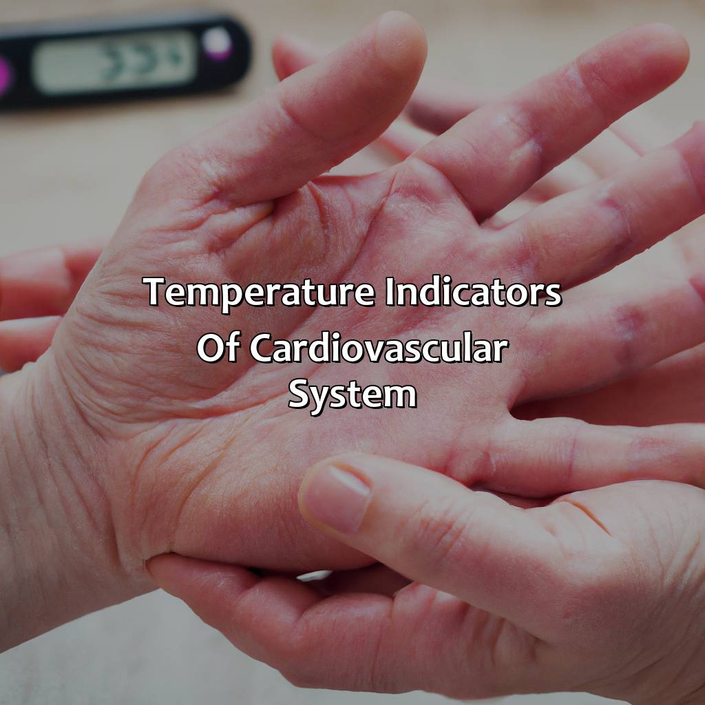 Temperature Indicators Of Cardiovascular System  - What Might Skin Color, Temperature, Or Moisture Indicate About The Patients Cardiovascular System?, 