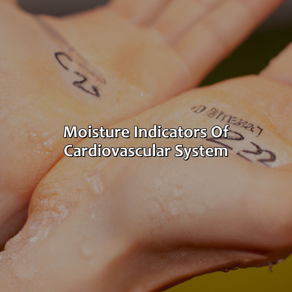 Moisture Indicators Of Cardiovascular System  - What Might Skin Color, Temperature, Or Moisture Indicate About The Patients Cardiovascular System?, 