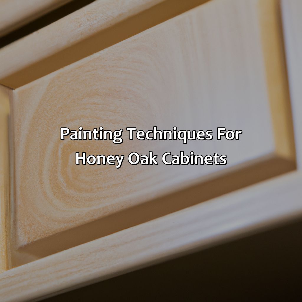 Painting Techniques For Honey Oak Cabinets  - What Paint Color Goes With Honey Oak Cabinets, 