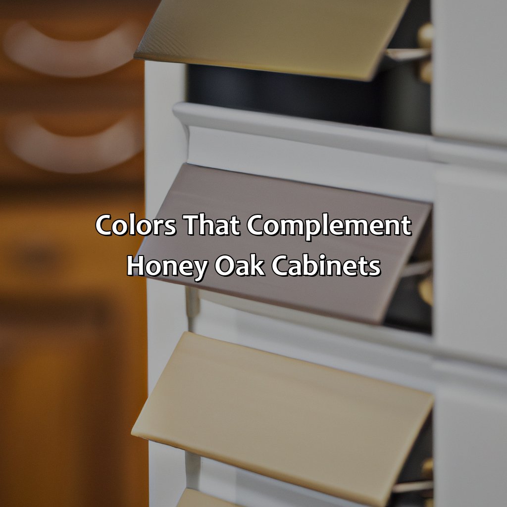 Colors That Complement Honey Oak Cabinets  - What Paint Color Goes With Honey Oak Cabinets, 