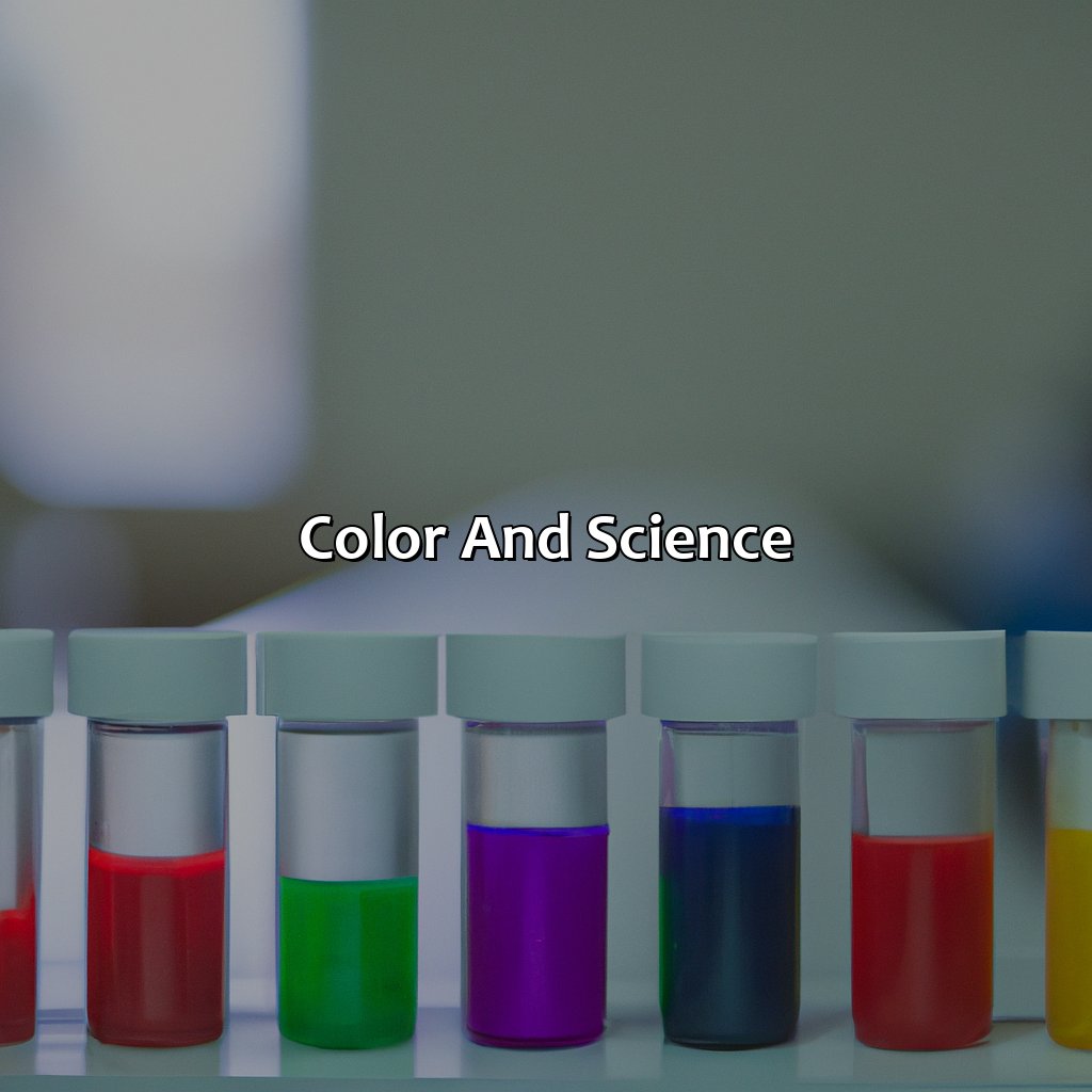 Color And Science  - What Property Is Color, 