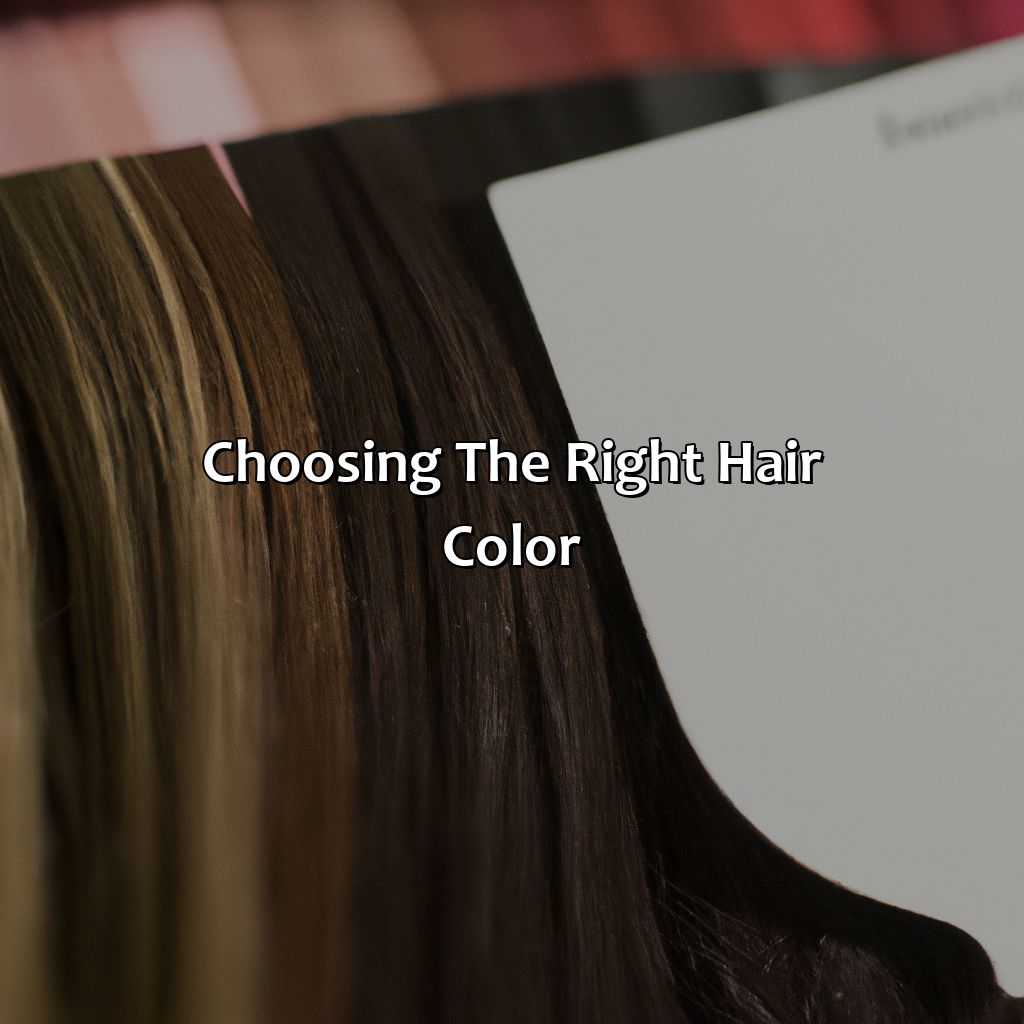 Choosing The Right Hair Color  - What Should My Hair Color Be, 