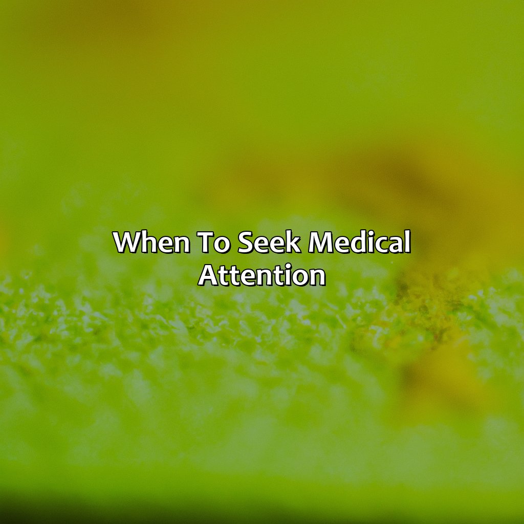 When To Seek Medical Attention  - What The Color Of Your Snot Means, 