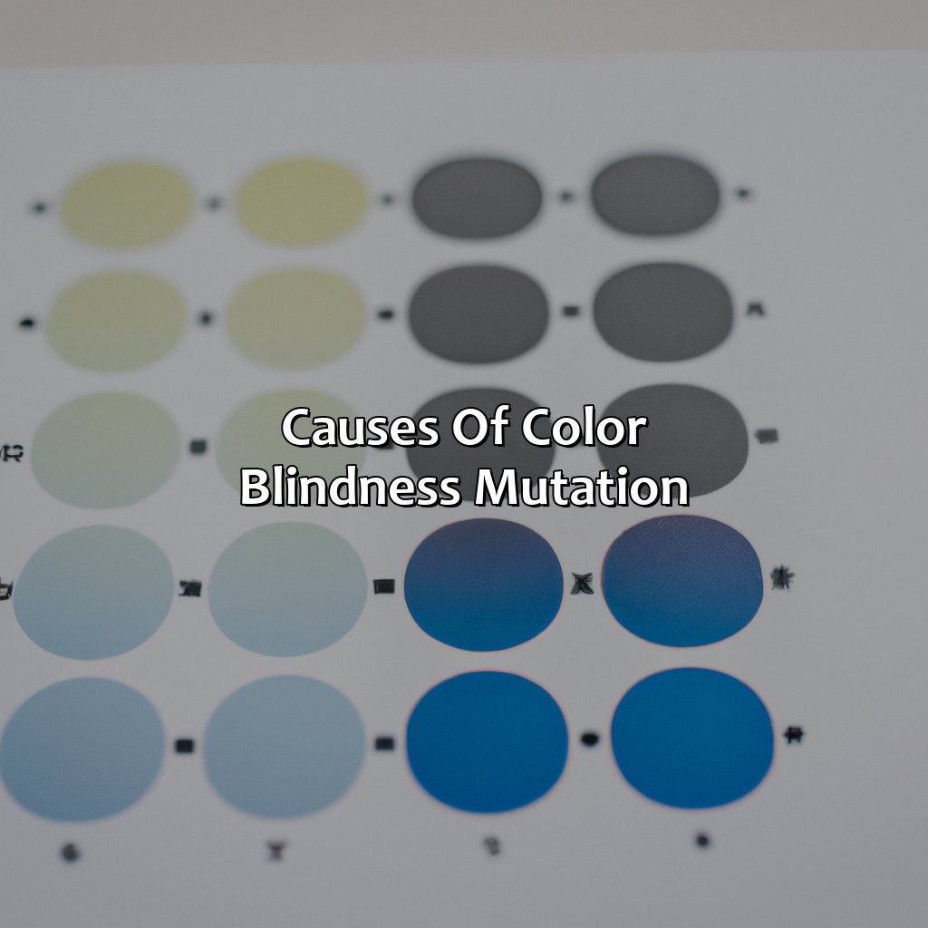 Causes Of Color Blindness Mutation  - What Type Of Mutation Is Color Blindness, 