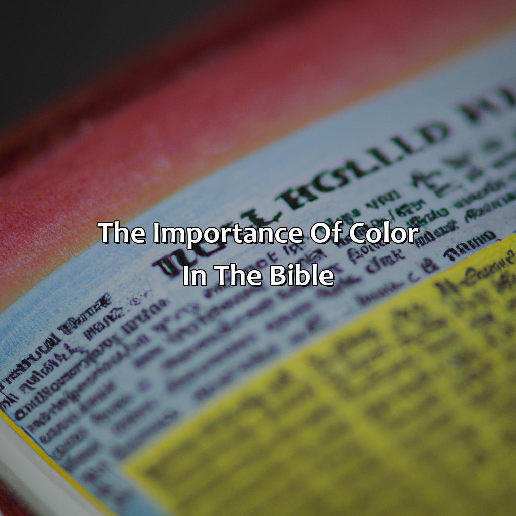 The Importance Of Color In The Bible  - What Was Jesus Favorite Color, 