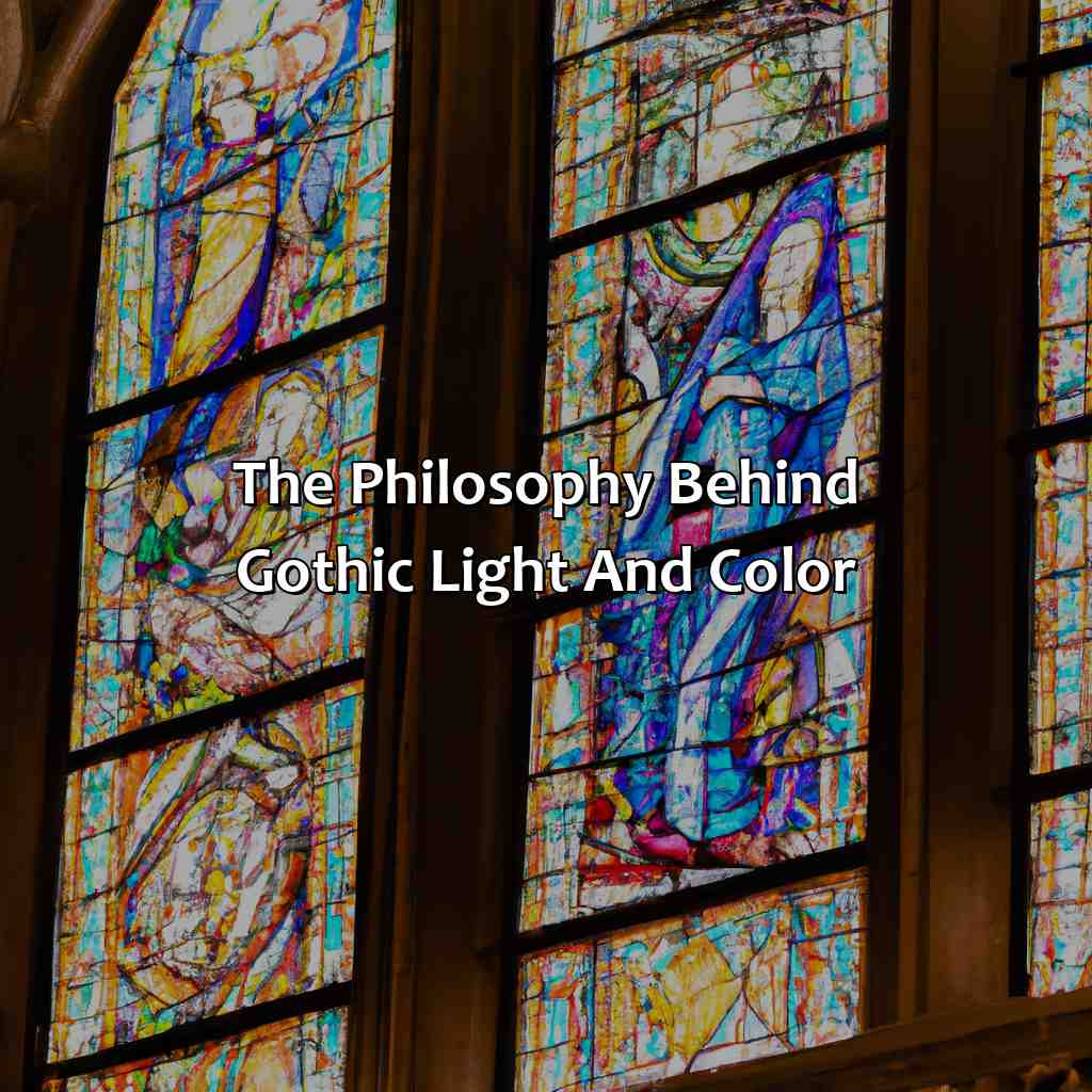 The Philosophy Behind Gothic Light And Color  - What Was The Philosophy Behind The Gothic Use Of Light And Color In Cathedral Design?, 