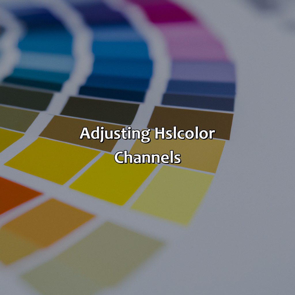 Adjusting Hsl/Color Channels  - What Would You Adjust To Increase The Color Intensity Of An Image, 