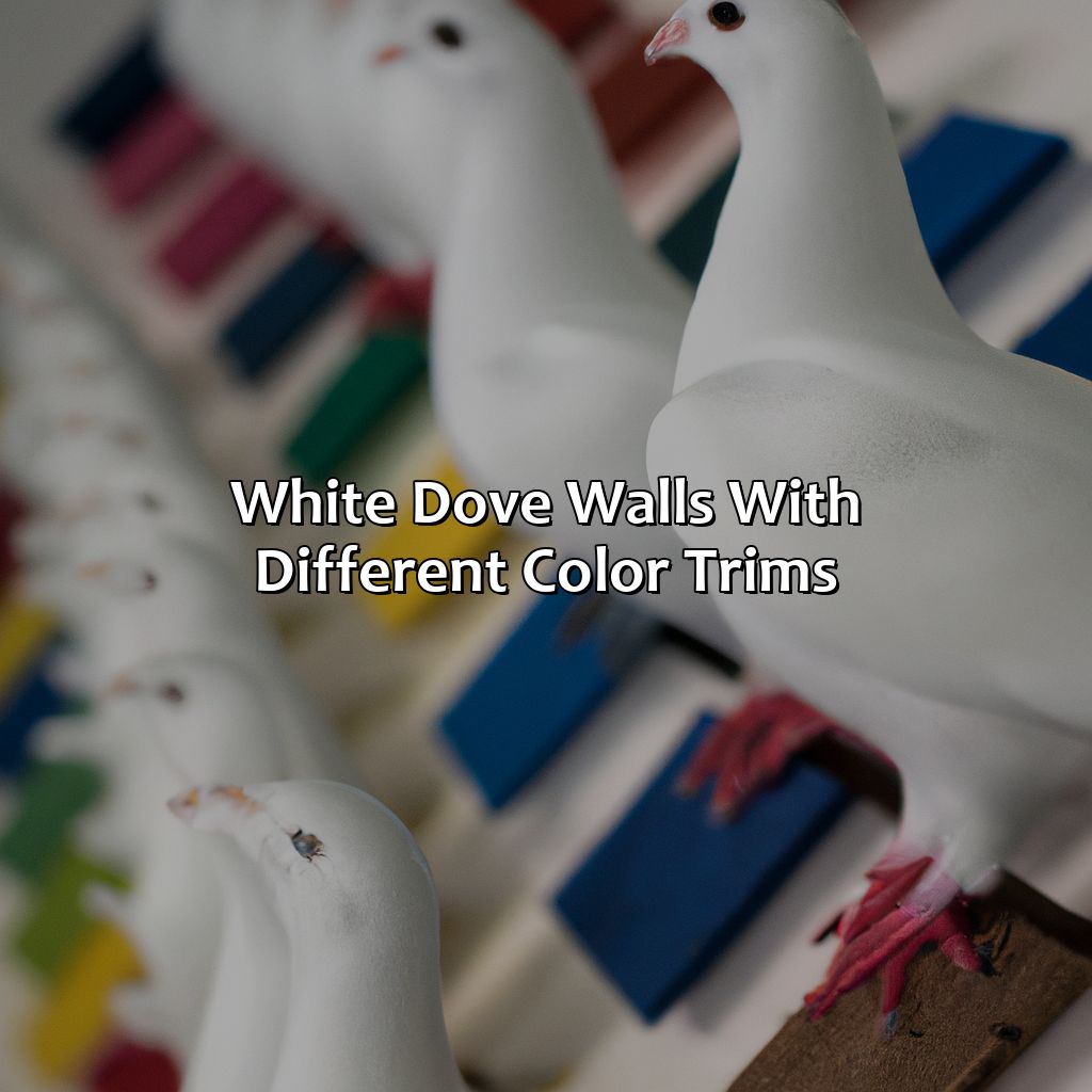White Dove Walls With Different Color Trims  - White Dove Walls What Color Trim, 
